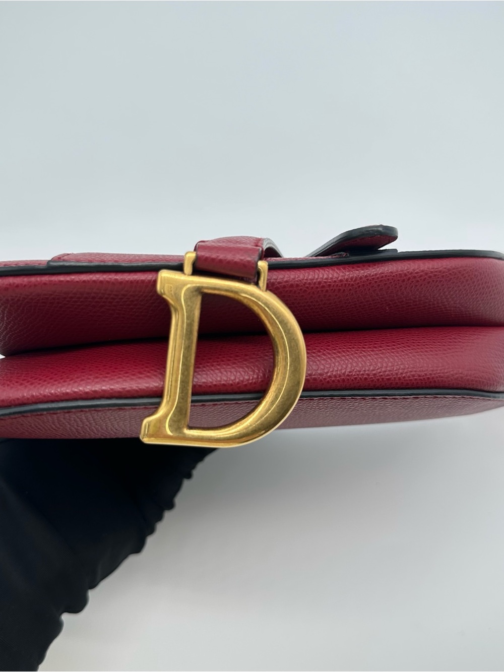 Dior Saddle Red MM - Picture 4 of 12